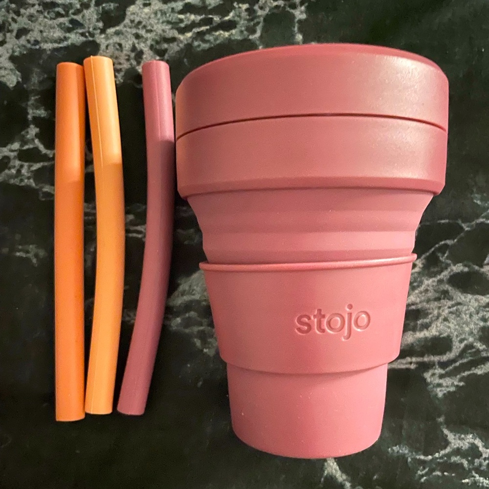 Stojo collapsible reusable cup
